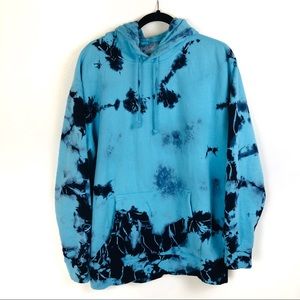 Two Toned Tie Die Hoodie